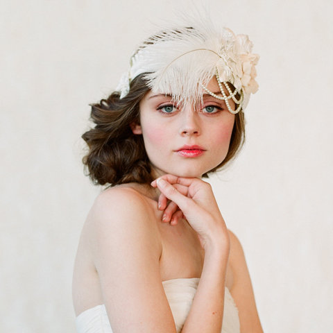 Twigs & Honey Flapper Inspired Bridal Headwear