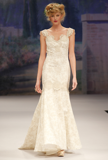 Edwardian inspired Claire Pettibone bridal gown - Provence
