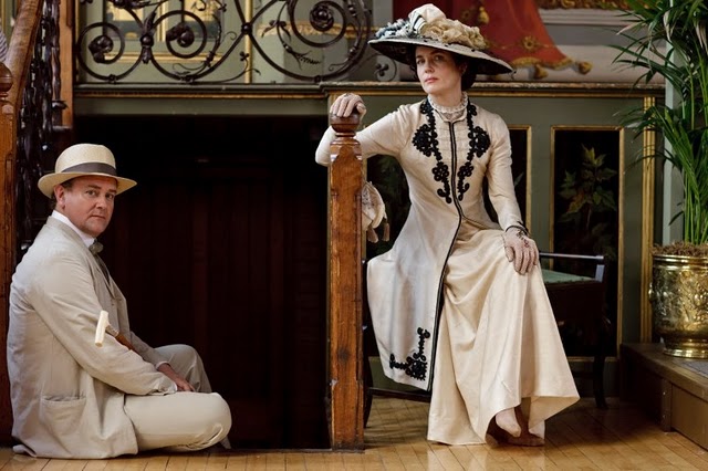 Downton Abbey Lord and lady Crawley