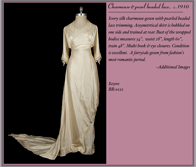 Edwardian Wedding Dress from The Frock