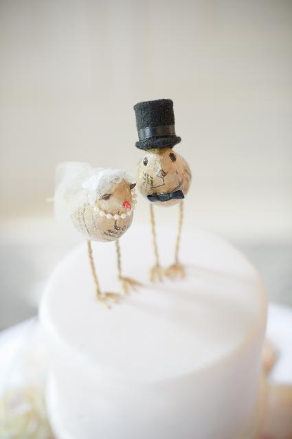 Vintage Bird Cake Toppers on Etsy