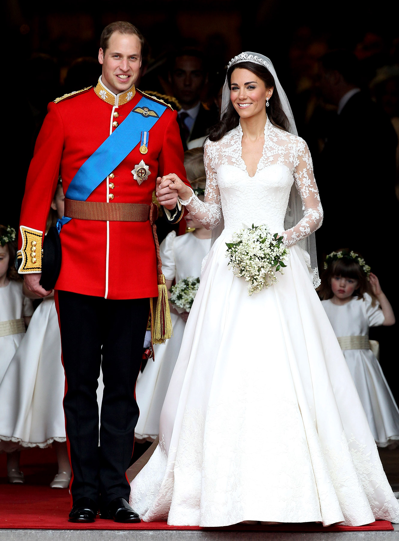 Catherine Middleton's Long Sleeve Wedding Dress
