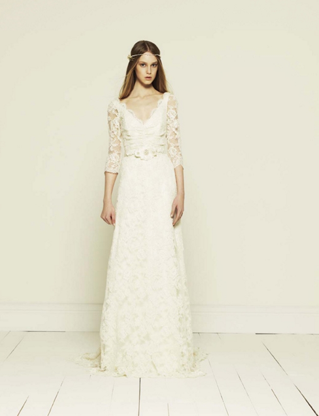 Collette Dinnigan Lace Wedding Dress