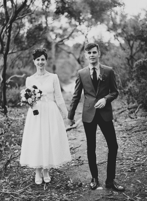 1950s inspired Melbourne Wedding