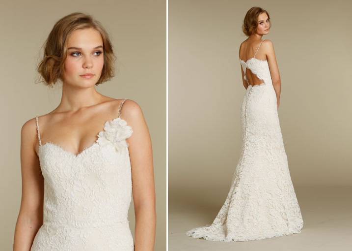 Alvina Valenta 2012 Lace Wedding Dress 9202 Detail