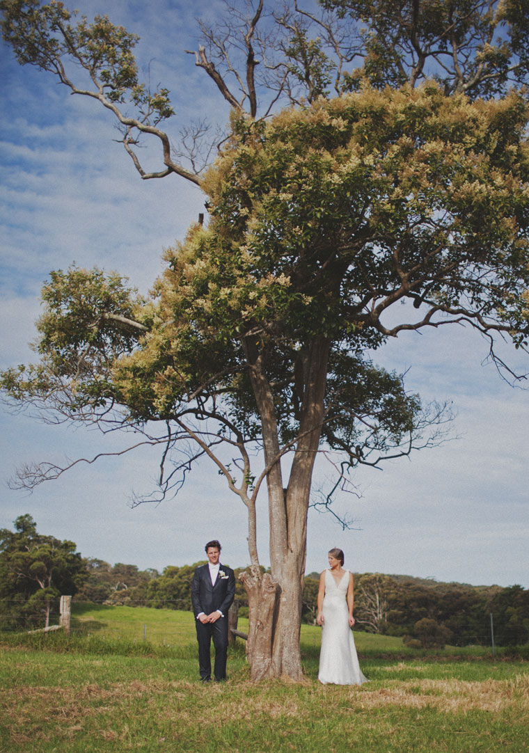 Ryan & Alex Copacabana NSW, Australia Vintage Inspired Bride & Groom