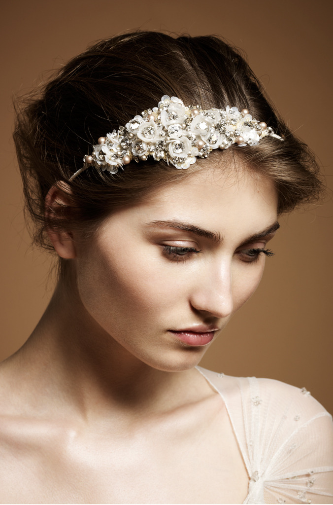 Jenny Packham 2012 Accessories Collection Camellia Bridal Headdress