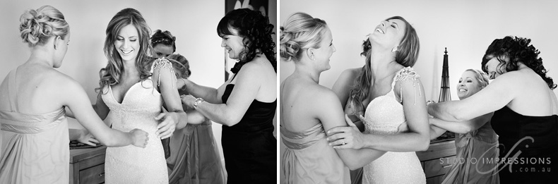 Getting Ready - Keirra & Chris Noosa Australia Rustic Chic Wedding - Studio Impressions