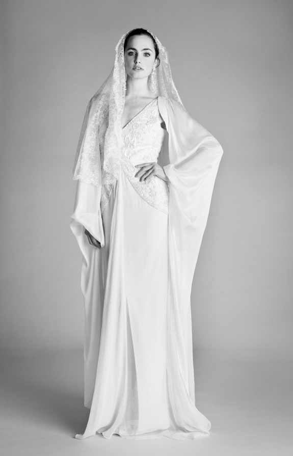 Temperley Ophelia 2012 Bridal Collection Camille Dress with Camille Coat