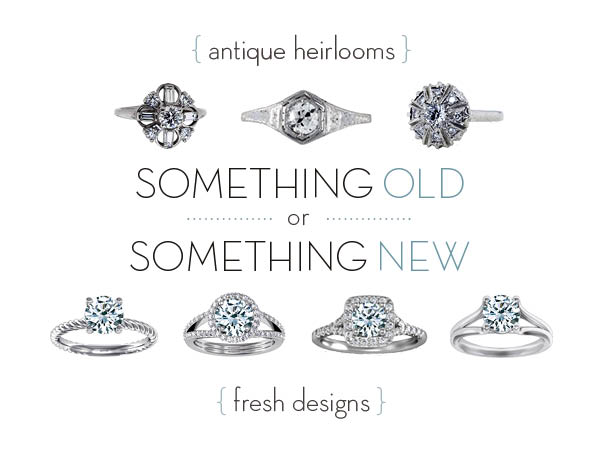Brilliant Earth Antique and Modern Engagement Rings 