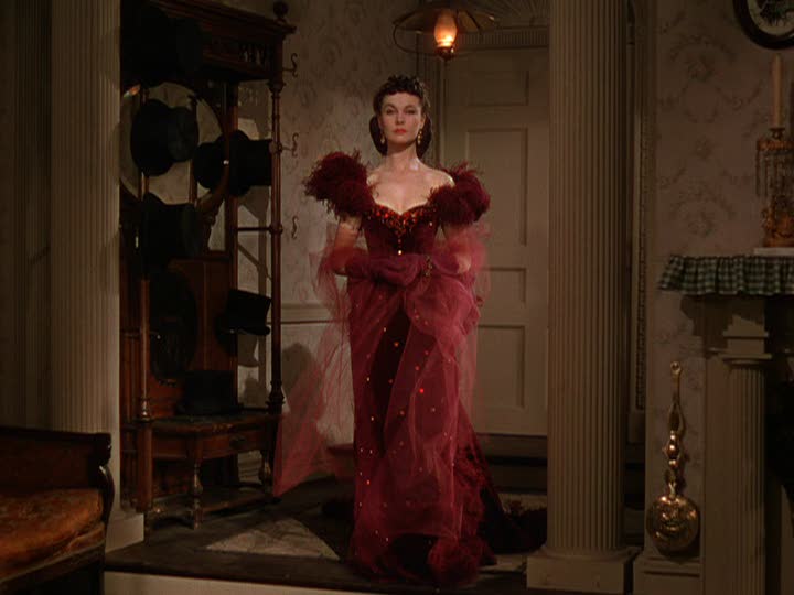Gone with the Wind Scarlett O'Hara in the Scarlet Dress