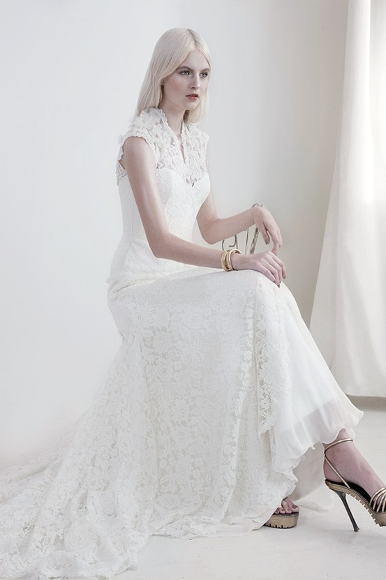 Amaryllis - Mariana Hardwick's Precious Curiosities 2013 Wedding Dress Collection