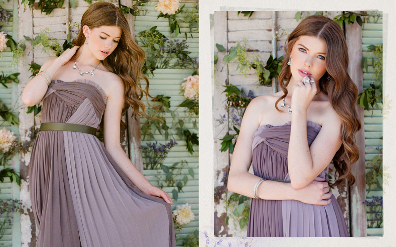Ruche Fall 2012 Wedding Collection Lavender Bridesmaids Dress