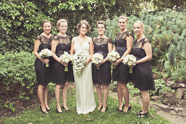Bridesmaids in Little Black Dresses by Anna Campbell