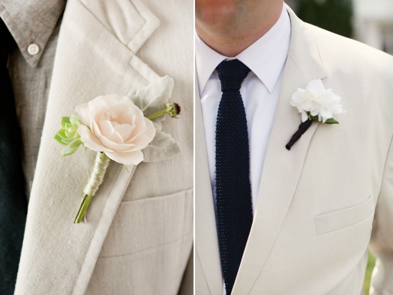 Boutonnieres Perfect for a Linen Suit