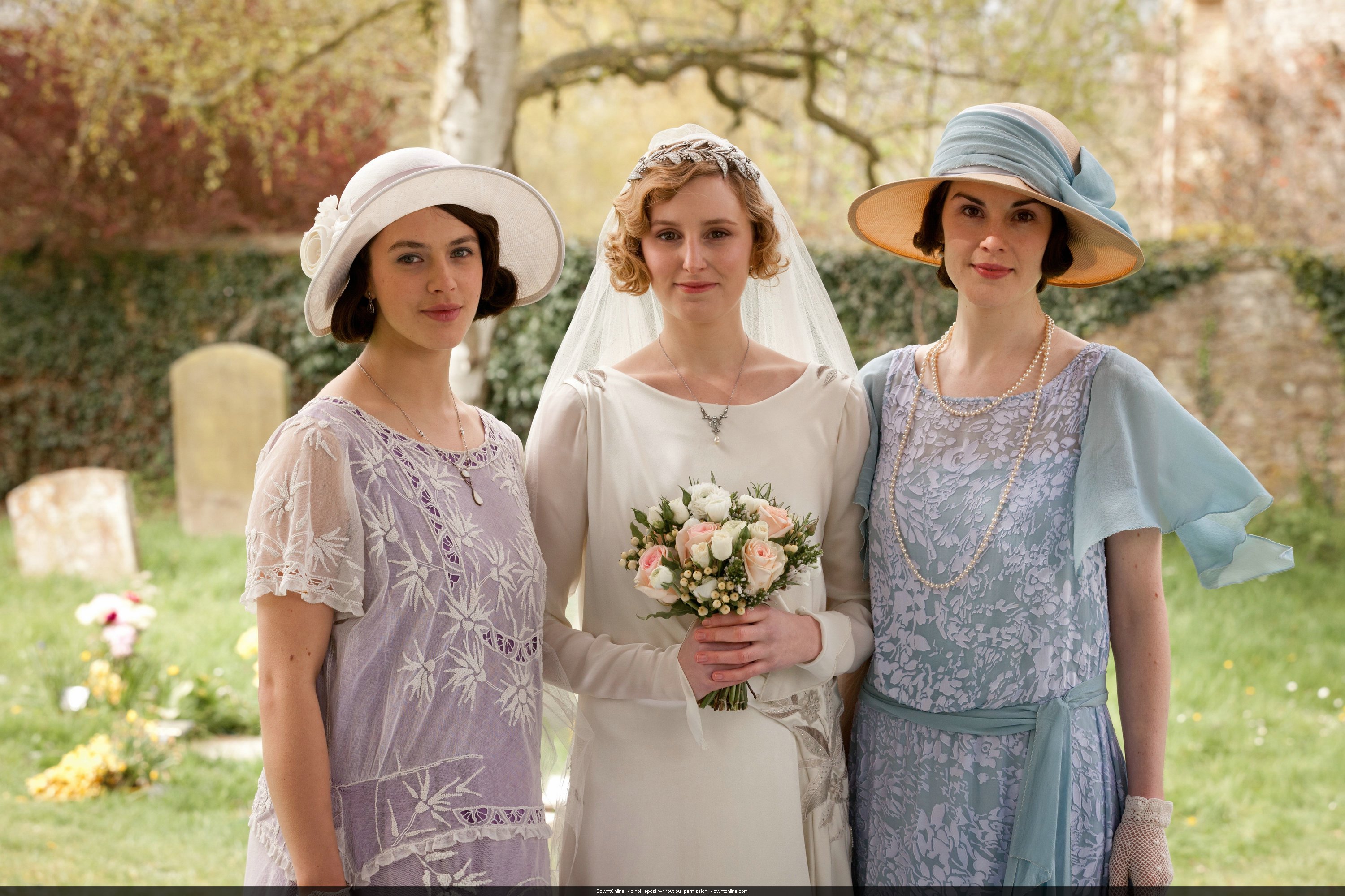 Downton Abbey Series 3 Mary Matthew s Wedding Chic Vintage Brides