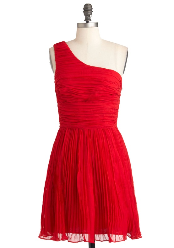 Modcloth - You're Rumba One Dress in Poppy Red