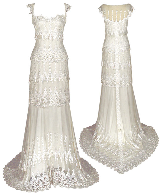Claire Pettibone's Kristene Wedding Dress