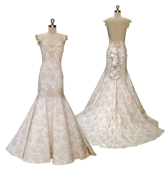 Claire Pettibone's Provence Wedding Dress