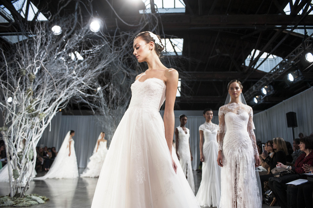 Monique Lhuillier Fall 2013 Bridal Collection from New York Bridal Market