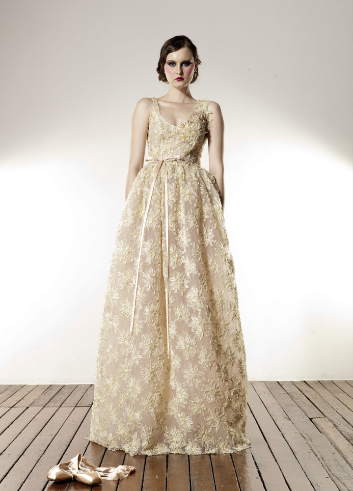 Sunflower Lace Gown from Anaessia