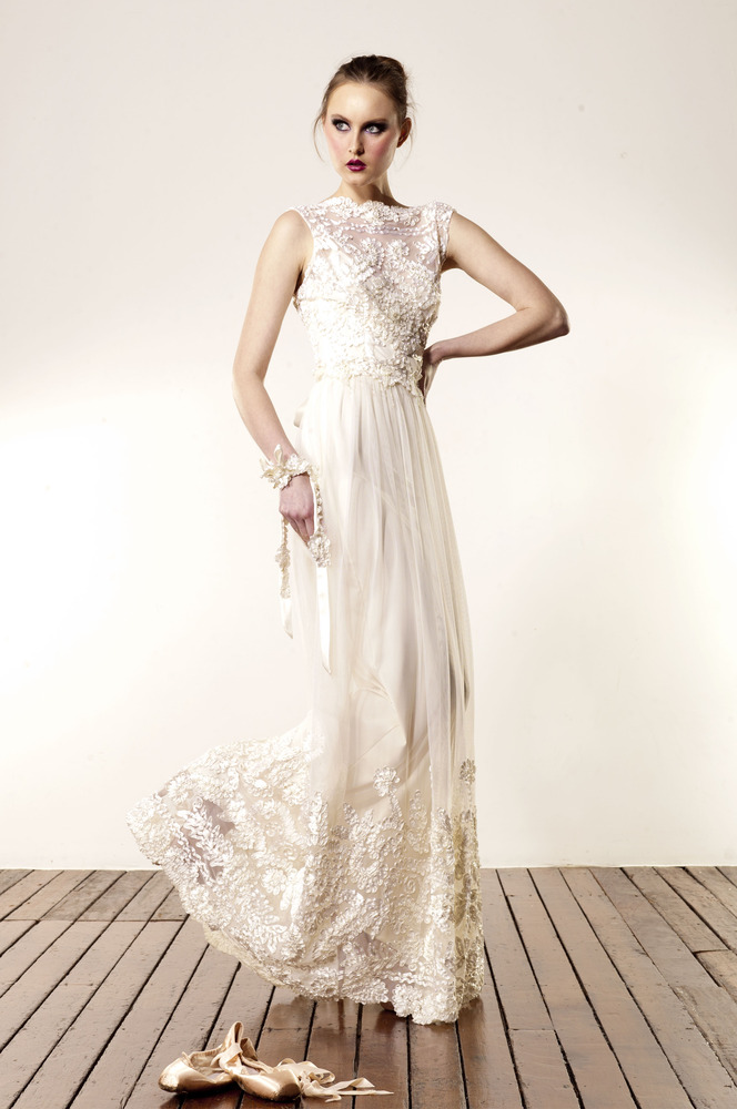 Ribbon Lace Gown from Anaessia
