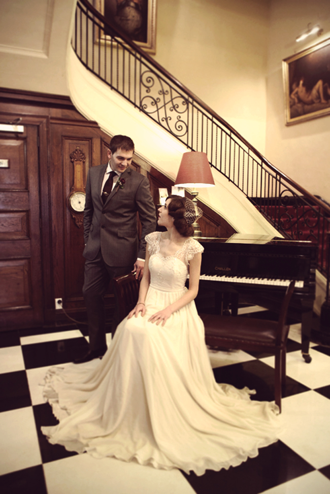 Wellington Vintage Wedding Inspiration Shoot from Sarah McEvoy Photography