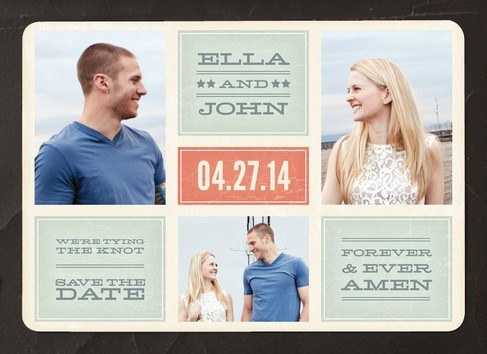Minted Save the Date Magnet