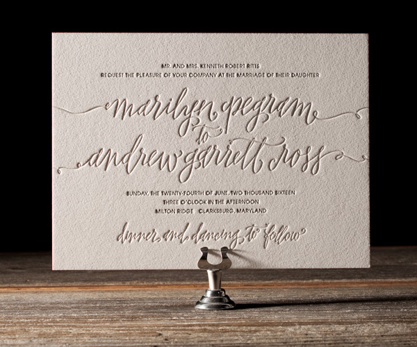 Bella Figura 2013 - Madison Letterpress Wedding Stationery