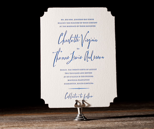 Bella Figura 2013 - Anderson Letterpress Wedding Stationery