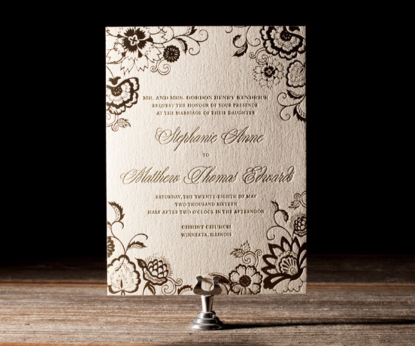Bella Figura 2013 - Coriander Letterpress Wedding Stationery