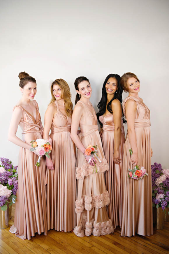 Mismatched Bridesmaids Dresses from Twobirds