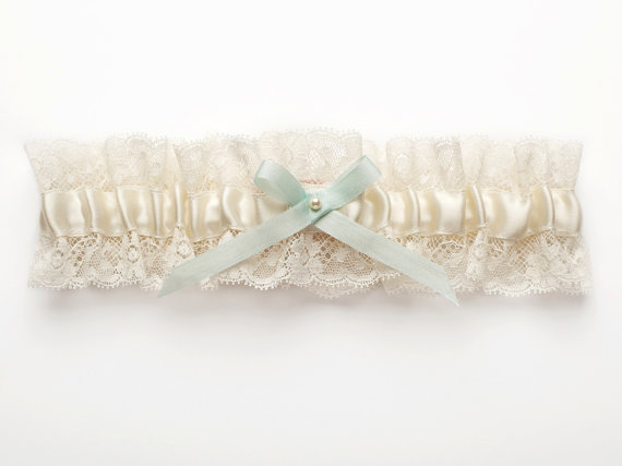 True Love Heirloom French Lace Garter from Bridal Trousseau