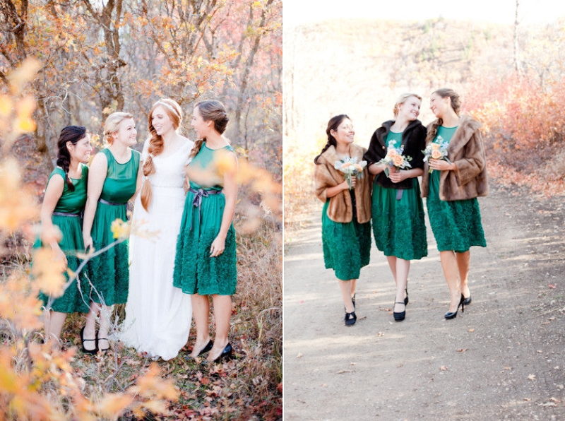 Emerald Green Bridesmaids