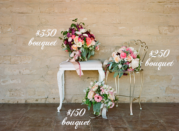 Bouquet Pricing Examples from Snippet & Ink