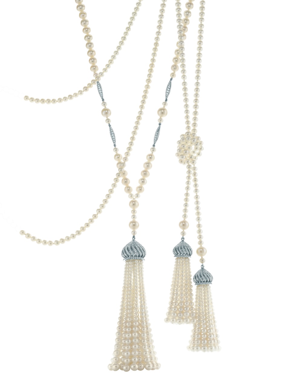 Great Gatsby Collection Pearl Tassel Necklace from Tiffany & Co