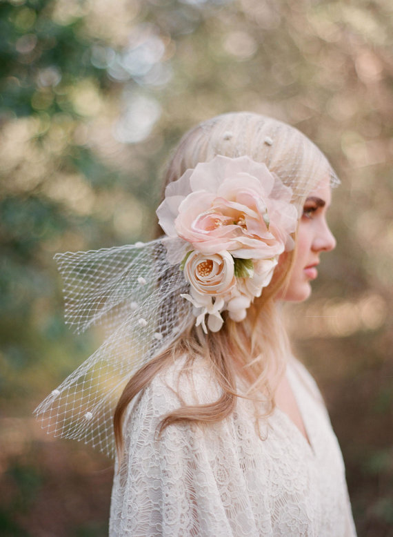 Bandeau Veil from Twigs & Honey