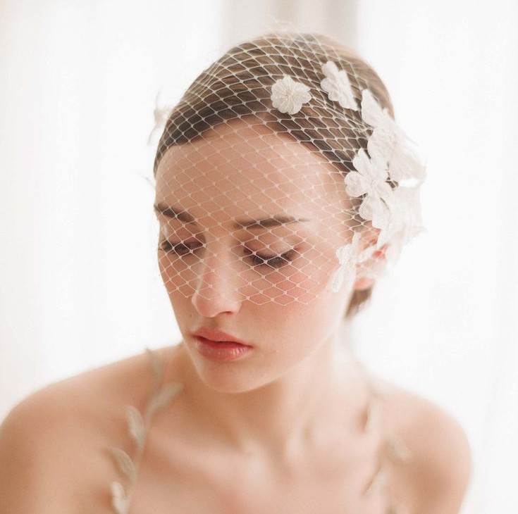 Bandeau Veil from Twigs & Honey