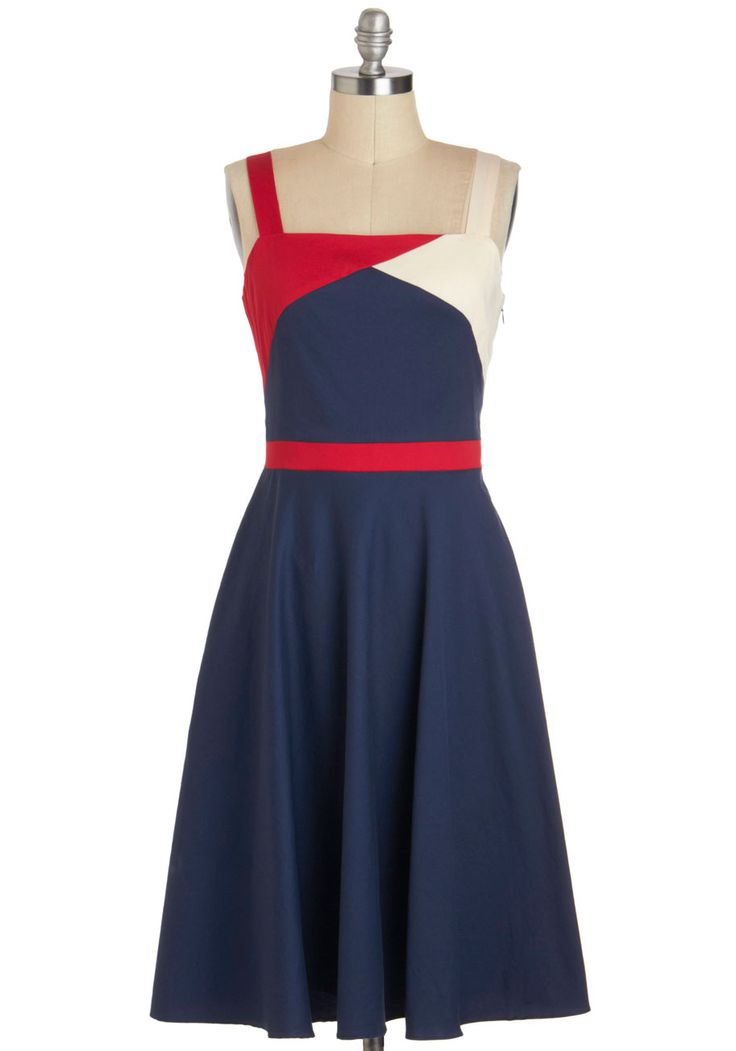 Flag Down Your Ride Dress from Modcloth