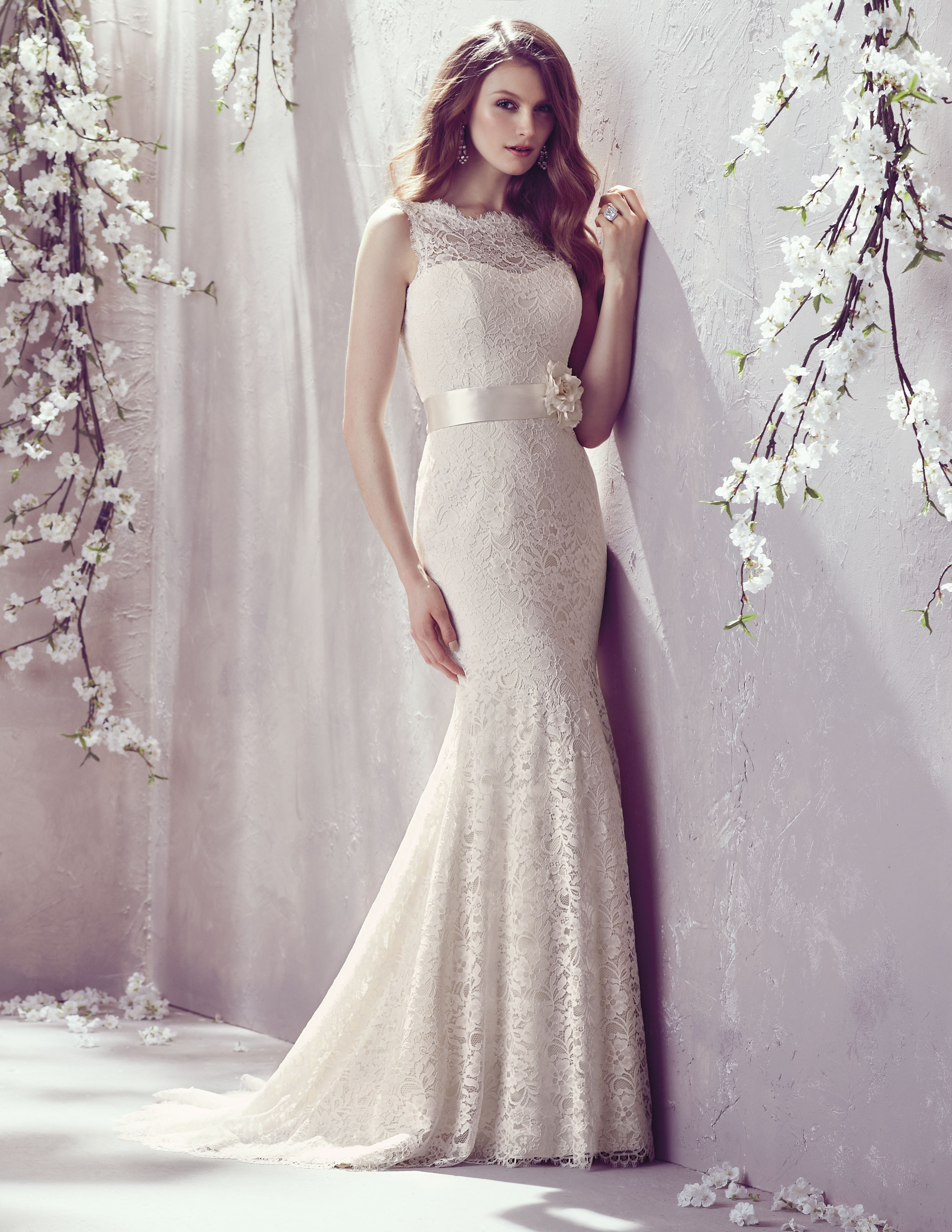 Perfect Wedding Dress for the Rectangle Shaped Bride