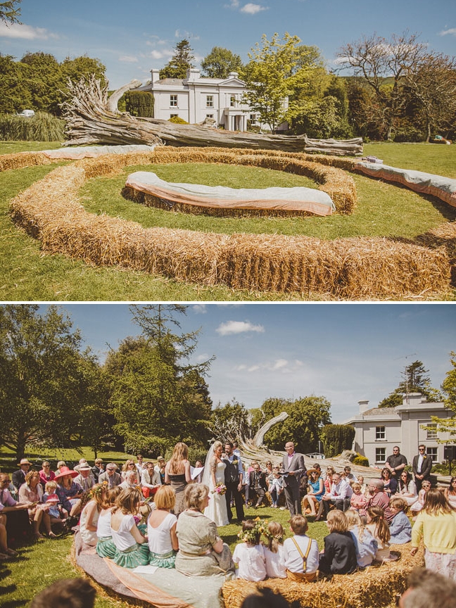 Relaxed and Full of Fun English Wedding