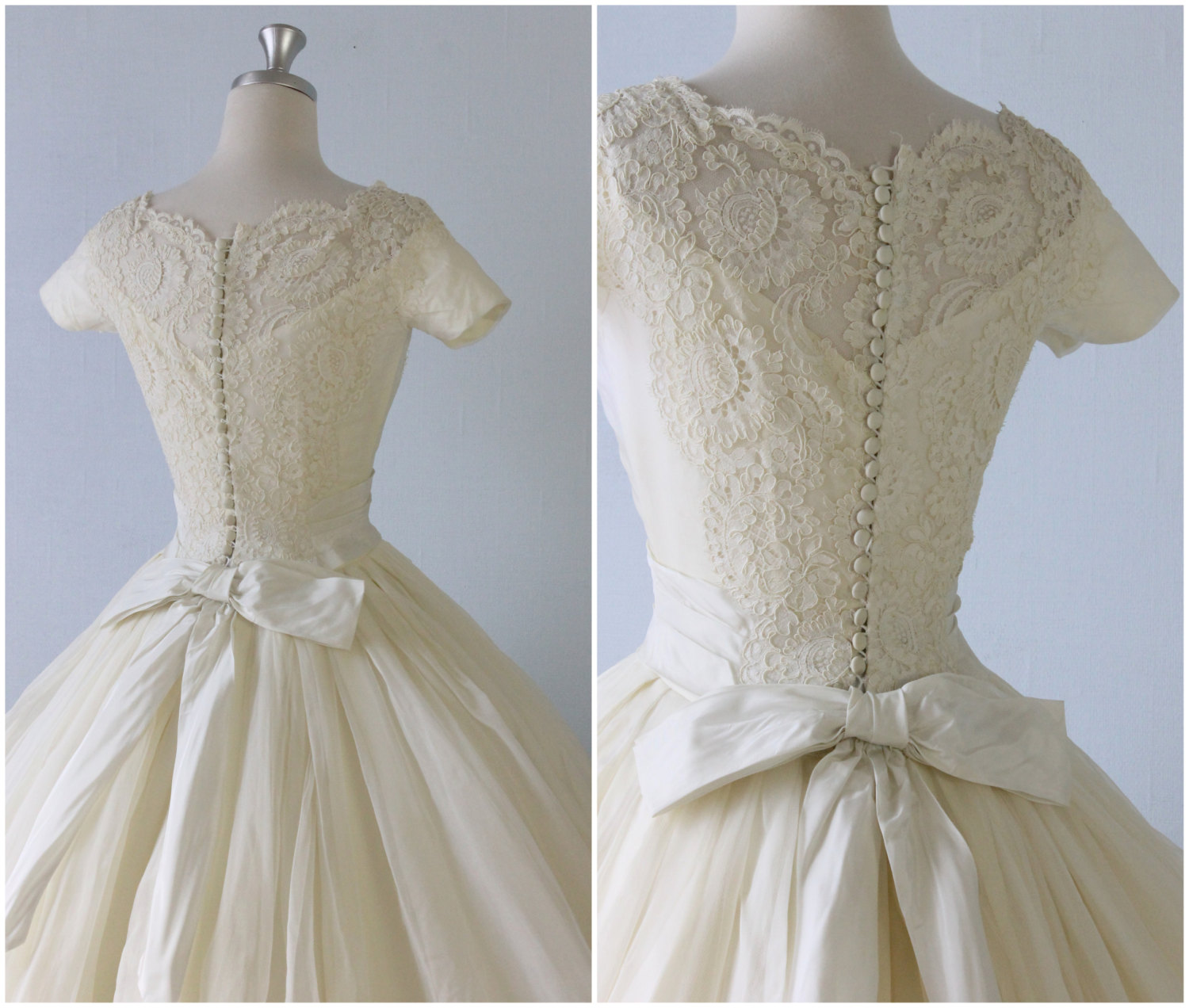Vintage Wedding Dress from The Vintage Mistress - 1950s Ballgown