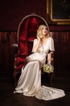 Glamorous Old Hollywood Inspired Bridal Fashion From Cathleen Jia Chic Vintage Brides Chic