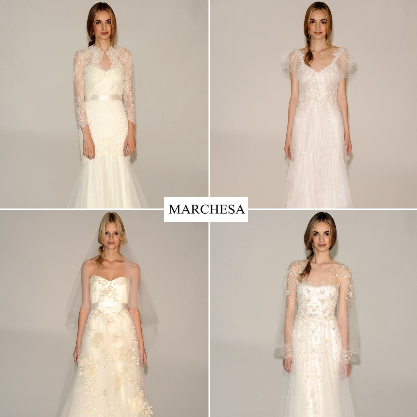 Marchesa Fall 2014 Bridal Collection