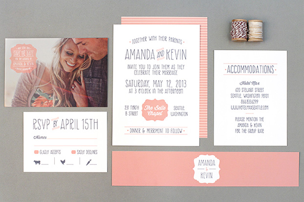 Wedding Invitations from Love vs Design