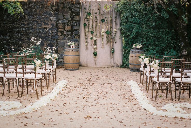 Ceremony Decor - Floral Backdrops