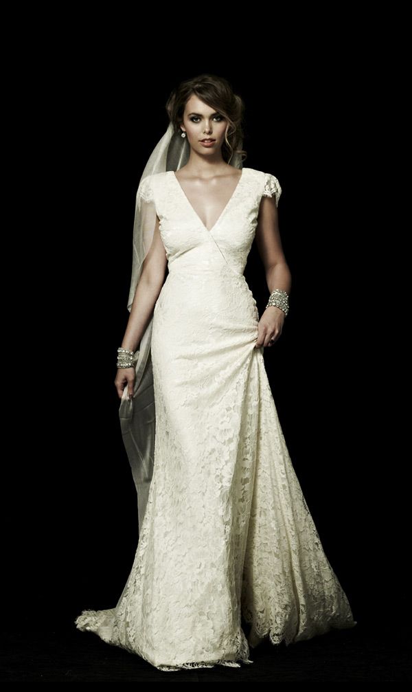 The Geshwin Lace Wedding Dress from Johanna Johnson
