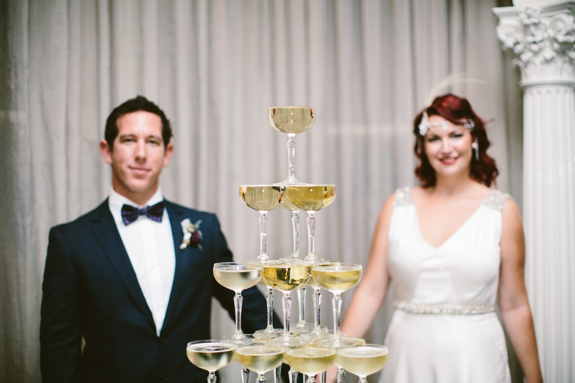 A Decadent Art Deco Inspired Wedding from Stewart Leishman