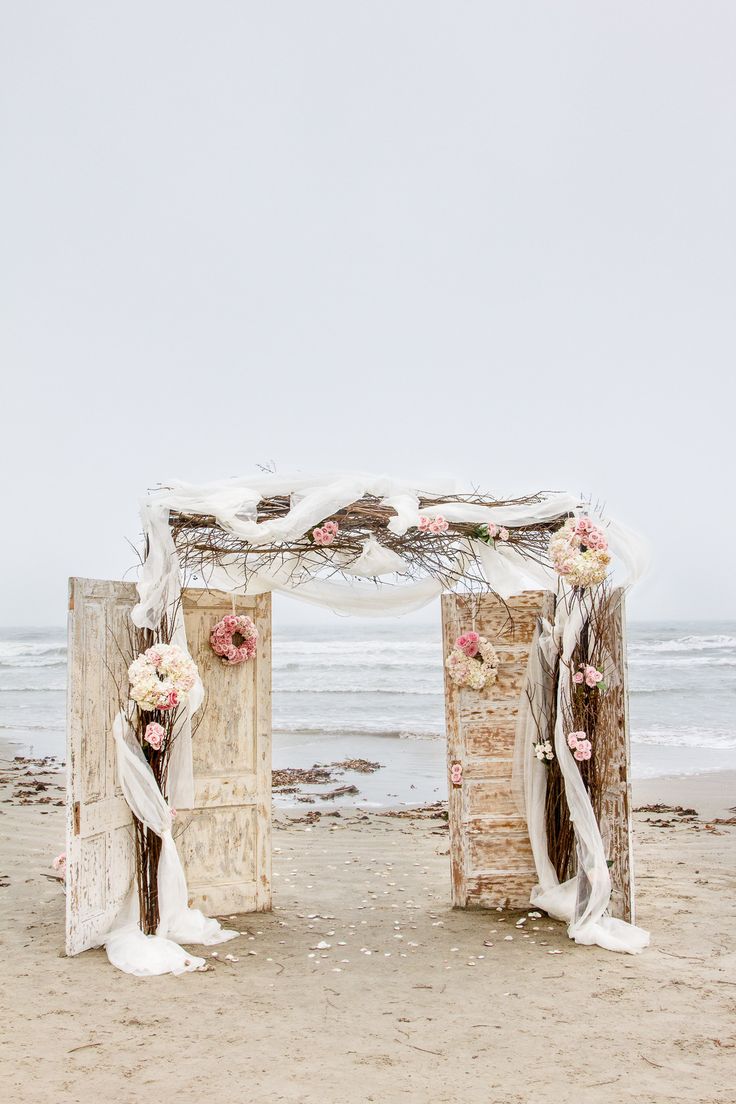 Beach Wedding Decor - Doors