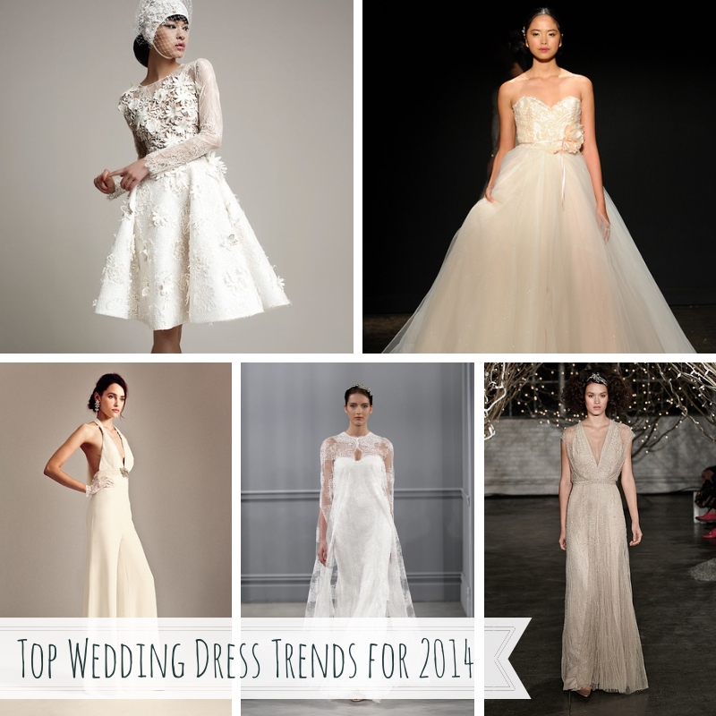Top Wedding Dress Trends for 2014